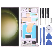 Load image into Gallery viewer, For Samsung Galaxy S23 Ultra 5G SM-S918U US Edition OLED LCD Screen Digitizer Full Assembly with Frame