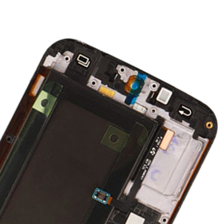 Original LCD Screen and Digitizer Full Assembly with Frame For Samsung Galaxy S6 Edge SM-G925F, For Samsung Galaxy S6 Edge