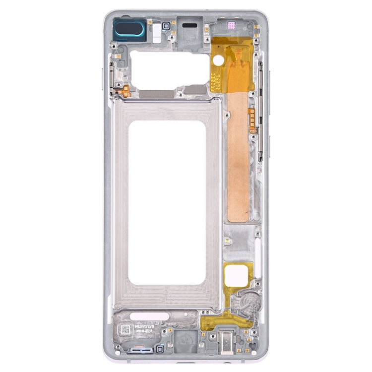 For Samsung Galaxy S10+ Middle Frame Bezel Plate with Side Keys