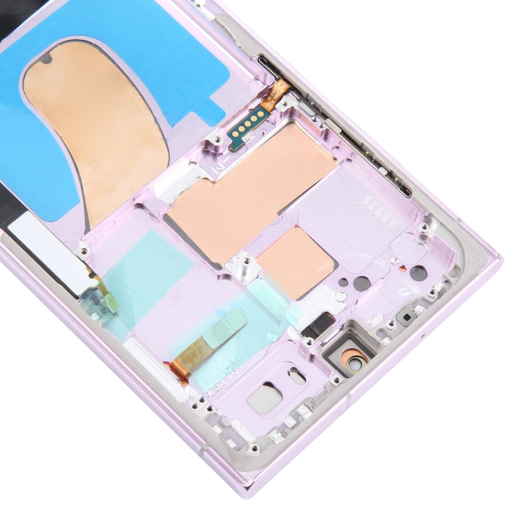 OLED LCD Screen For Samsung Galaxy S23 Ultra 5G SM-S918B Digitizer Full Assembly with Frame