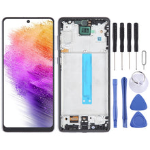 Load image into Gallery viewer, For Samsung Galaxy A73 SM-A736B TFT LCD Screen for Digitizer Full Assembly with Frame