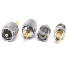 Load image into Gallery viewer, 4 PCS / Set UHF PL259 SO239 to SMA Plug RF Connector Test Converter