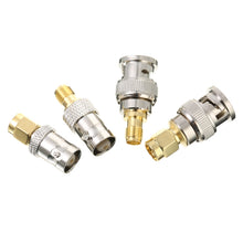 Load image into Gallery viewer, 4 PCS / Set SMA to BNC Connectors RF Adapter Test Converter Kit