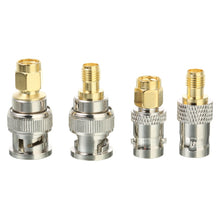 Load image into Gallery viewer, 4 PCS / Set SMA to BNC Connectors RF Adapter Test Converter Kit