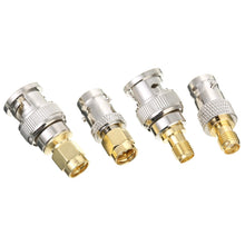 Load image into Gallery viewer, 4 PCS / Set SMA to BNC Connectors RF Adapter Test Converter Kit