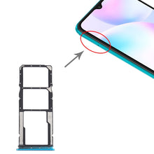 Load image into Gallery viewer, SIM Card Tray + SIM Card Tray + Micro SD Card Tray for Xiaomi Redmi 9A/Redmi 9C, For Xiaomi Redmi 9A, For Xiaomi iaomi Redmi 9A