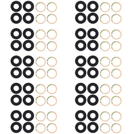 For OPPO Reno4 SE 10pcs Back Camera Lens, For OPPO Reno4 SE