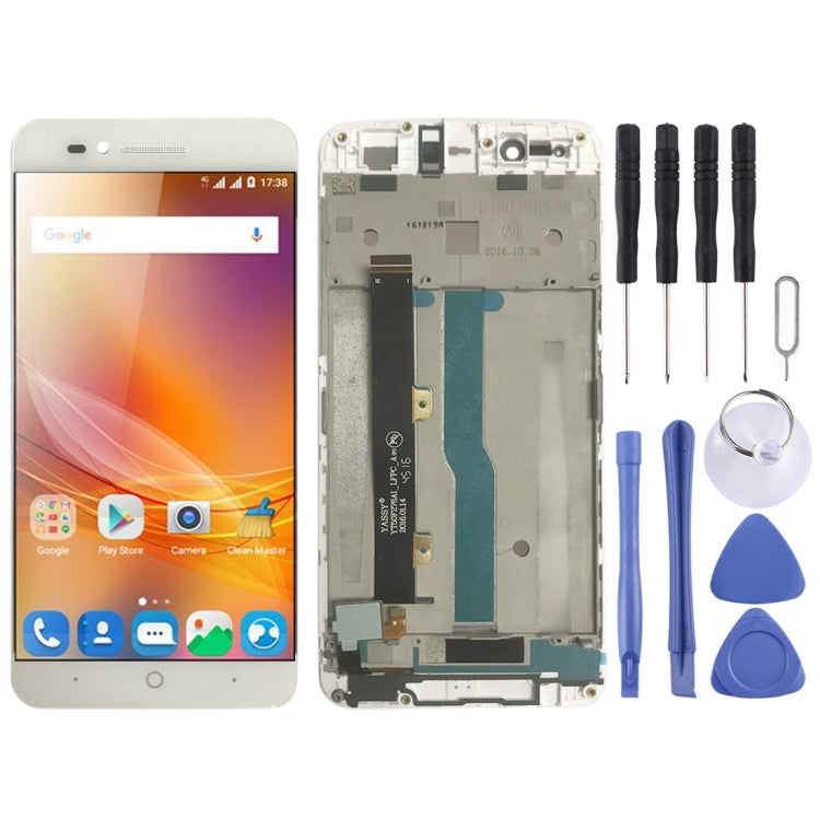 LCD Screen and Digitizer Full Assembly with Frame for ZTE Blade A610 / A610C / A612