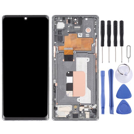 For LG Velvet 5G KR Version Original LCD Screen Digitizer Full Assembly with Frame