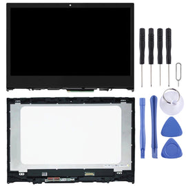 1920 x 1080px LCD Screen and Digitizer Full Assembly With Frame for Lenovo Yoga 520-14IKB