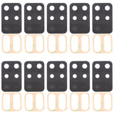 For OPPO F19 Pro CPH2285 10pcs Back Camera Lens