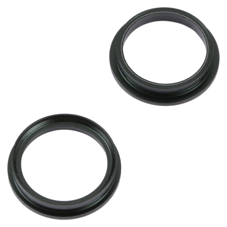 2 PCS Rear Camera Glass Lens Metal Outside Protector Hoop Ring for iPhone 13
