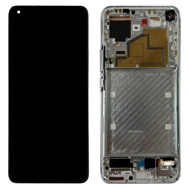 Original LCD Screen and Digitizer Full Assembly with Frame for Xiaomi Mi 11 M2011K2C, M2011K2G