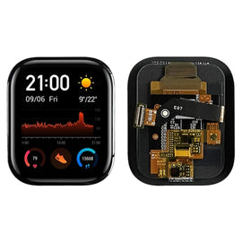 LCD Screen and Digitizer Full Assembly for Huami Amazfit GTS A1913 A1914