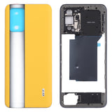 For OPPO Realme GT RMX2202 Middle Frame Bezel Plate + Battery Back Cover