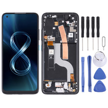 Load image into Gallery viewer, AMOLED Material LCD Screen and Digitizer Full Assembly with Frame for Asus Zenfone 8 ZS590KS