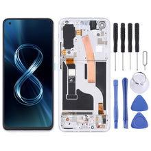 Load image into Gallery viewer, AMOLED Material LCD Screen and Digitizer Full Assembly with Frame for Asus Zenfone 8 ZS590KS