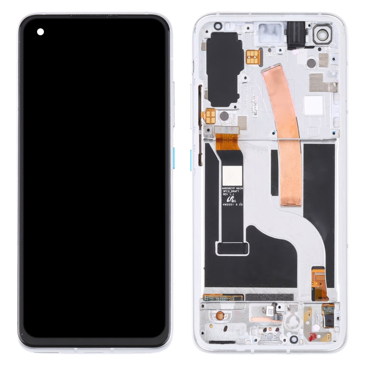 AMOLED Material LCD Screen and Digitizer Full Assembly with Frame for Asus Zenfone 8 ZS590KS