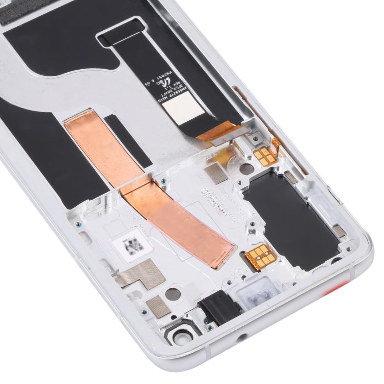 AMOLED Material LCD Screen and Digitizer Full Assembly with Frame for Asus Zenfone 8 ZS590KS