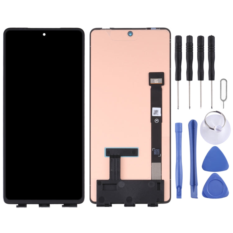 Original OLED Material  LCD Screen and Digitizer Full Assembly For Motorola Edge X30