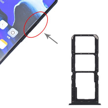 Load image into Gallery viewer, For OPPO Reno2 Z/Reno2 F  SIM Card Tray + SIM Card Tray + Micro SD card tray, For OPPO Reno2 Z/Reno2 F