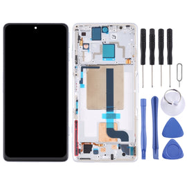 Original LCD Screen and Digitizer Full Assembly with Frame for Xiaomi Redmi K50 Gaming/Poco F4 GT