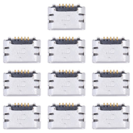 For Alcatel One Touch Idol 4 OT6055 10pcs Charging Port Connector, For Alcatel One Touch Idol 4