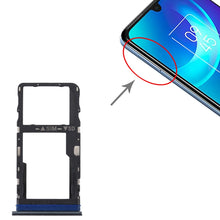Load image into Gallery viewer, For TCL 30 / 30+ / 30 5G Original SIM Card Tray + Micro SD Card Tray