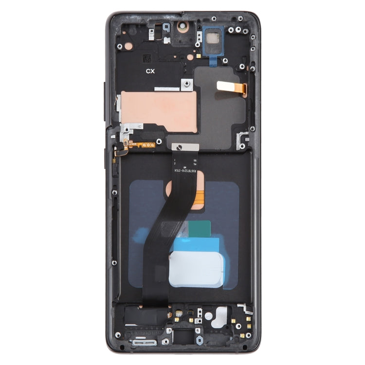 OLED LCD Screen For Samsung Galaxy S21 Ultra 5G SM-G998B Digitizer Full Assembly with Frame