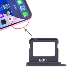Load image into Gallery viewer, For iPhone 16 Plus SIM Card Tray, For iPhone 16 Plus (Single SIM), For iPhone 16 Plus(Single SIM)