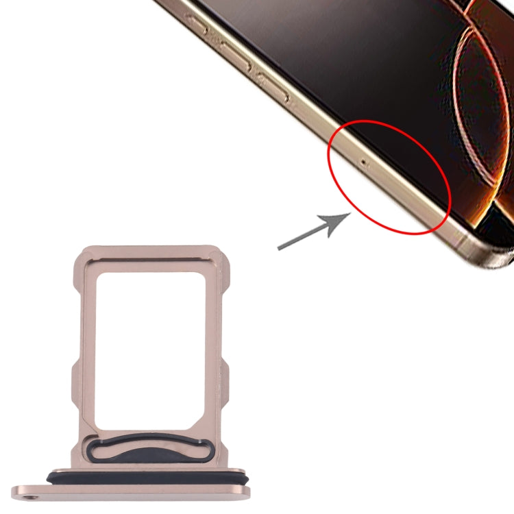 For iPhone 16 Pro Max SIM + SIM Card Tray, For iPhone 16 Pro Max(Double SIM)