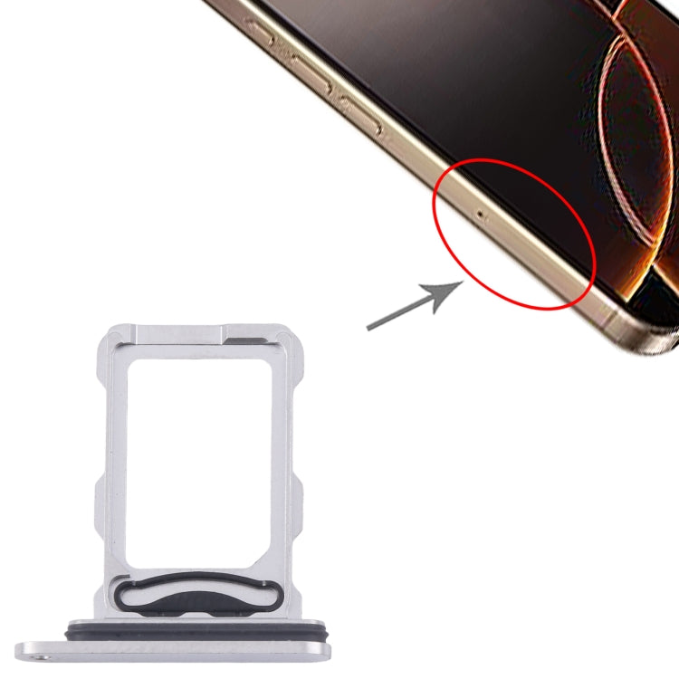 For iPhone 16 Pro Max SIM + SIM Card Tray, For iPhone 16 Pro Max(Double SIM)