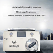 Load image into Gallery viewer, TBK-408A 15 inch Mobile Phone LCD Automatic Laminating Machine Transparent Cover and Autoclave Bubble Remover