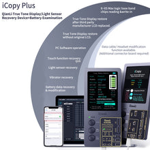 Load image into Gallery viewer, Qianli iCopy Plus 3 in 1 LCD Screen Original Color Repair Programmer For iPhone, 3 in 1 For iPhone 6-12 Series