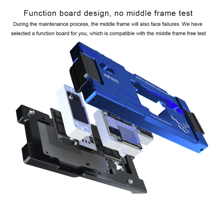 MiJing C17 Main Board Function Testing Fixture For iPhone X / XS / XS Max