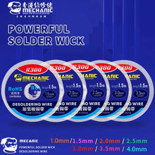 Load image into Gallery viewer, MECHANIC R300 1.5M 2.5MM Suction Tin Wire, MECHANIC R300 1.5M 2.5MM
