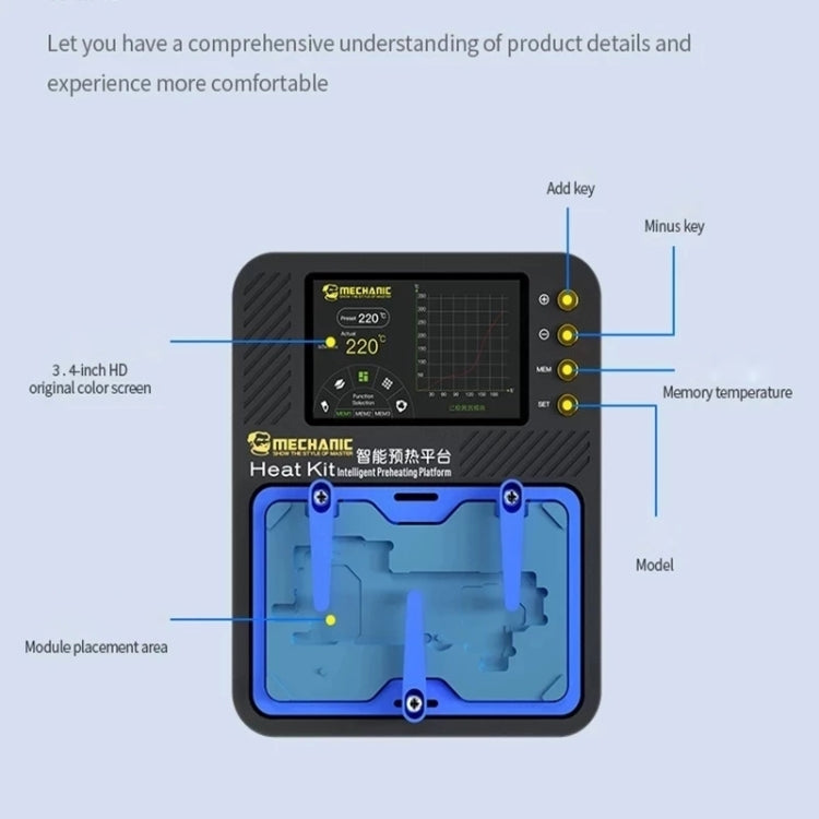 Mechanic Reflow Soldering Heating Platform , US Plug, Reflow (EU Plug), Reflow (US Plug)