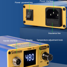 Load image into Gallery viewer, Mechanic T12 Pro Intelligent Anti-static Digital Heating Solder Station, US Plug, T12 Pro (US Plug), T12 Pro (EU Plug)