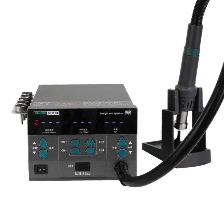 SUGON 8610-DX Hot Air Gun Station, EU Plug, SUGON 8610-DX, US Plug, SUGON 8610-DX, AU Plug, SUGON 8610-DX, EU Plug