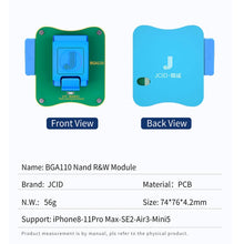 Load image into Gallery viewer, JC BGA110 Nand Module For iPhone 8 ~ 11 Pro Max