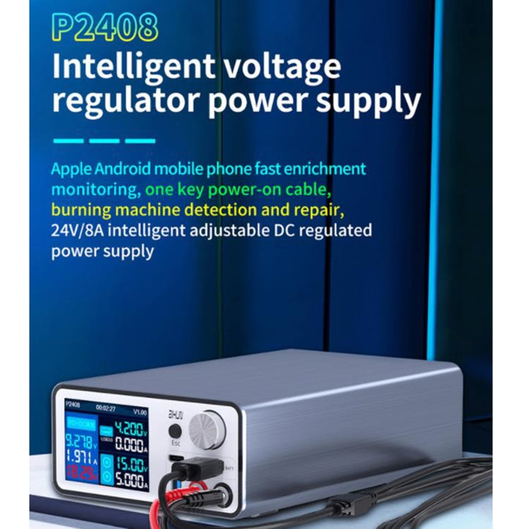 AIXUN P2408 Intelligent Voltage Regulator Power Supply, EU Plug, P2408 US Plug, P2408 EU Plug