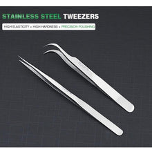 Load image into Gallery viewer, BAKU BA-i6-SS-sa Stainless Steel Straight Tweezers