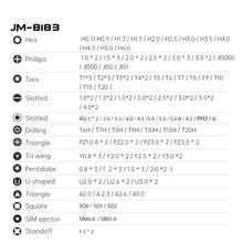 Load image into Gallery viewer, JAKEMY JM-8183 145 in 1 Manual Multi-purpose Tool Screwdriver Set