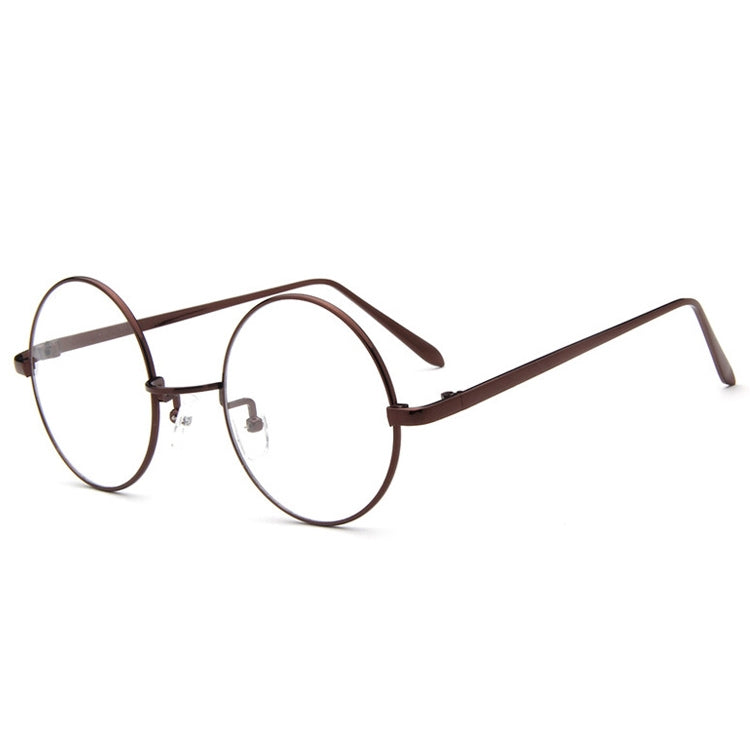 Round-Framed Glasses Small Fresh, Gun gray, Round-Framed Glasses, Golden, Silver, Bronze