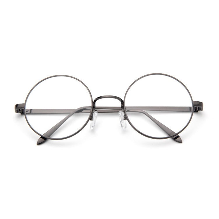 Round-Framed Glasses Small Fresh, Gun gray, Round-Framed Glasses, Golden, Silver, Bronze