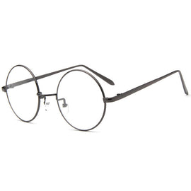 Round-Framed Glasses Small Fresh, Gun gray, Round-Framed Glasses, Golden, Silver, Bronze