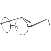 Load image into Gallery viewer, Round-Framed Glasses Small Fresh, Gun gray, Round-Framed Glasses, Golden, Silver, Bronze