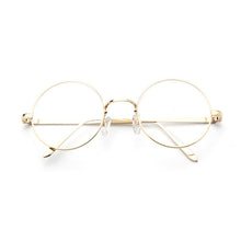 Load image into Gallery viewer, Round-Framed Glasses Small Fresh, Gun gray, Round-Framed Glasses, Golden, Silver, Bronze