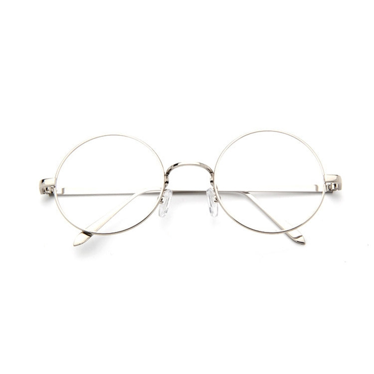 Round-Framed Glasses Small Fresh, Gun gray, Round-Framed Glasses, Golden, Silver, Bronze