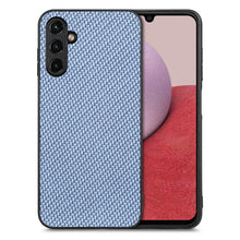 Load image into Gallery viewer, Carbon Fiber Texture Leather Back Cover Phone Case